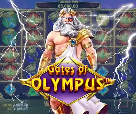 Capa do jogo Gates of Olympus na TNGBET